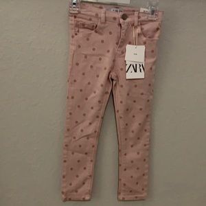 NWT Zara Girls Skinny Jeans Size 4/5